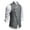 Gray, variant on Aueoeo Mens Suit Waistcoat Fashion Dress Vests Lapel Collar Formal Herringbone Suit for Wedding Tuxedo With Pockets