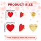 thumbnail image 2 of 20 unidades de pines de solapa con forma de corazón en 2 tamaños, de aleación roja esmaltada. Broches de corazón 3D con forma de corazón para decorar mochilas y ropa., 2 of 7