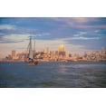 thumbnail image 2 of Miller, Anna 18x13 Black Ornate Wood Framed with Double Matting Museum Art Print Titled - San Francisco Skyline-California-USA, 2 of 4