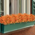 6 Bundles Artificial Fall Flowers, Outdoor Flowers Shrubs for Autumn