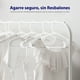 thumbnail image 3 of Ganchos de Plastico Premium SereneLife, Antideslizantes, Ahorradores de Espacio, Duraderos y Resistentes, para Camisas, Suéteres, Sudaderas, Abrigos, Pantalones y Vestidos, Blanco, Pack 50, 3 of 6