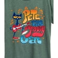 thumbnail image 3 of Pete The Cat - Groovy Poster  - Women's Short Sleeve Graphic T-Shirt, 3 of 6