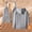 E-110Light Gray, variant on FAOWME Womens Hoodies With Pocket Long Sleeve Solid Color Zipper Plush Thickened Comfortable Fashion Sweatshirts For Autumn Winter Daily Wear Beige L