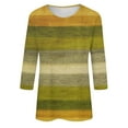 thumbnail image 4 of Button Shirts Halloween Work Renissance Tops Womans Three Quarter Sleeve Oversize, 4 of 5