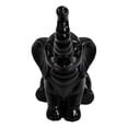 thumbnail image 2 of 1 Pair Elephant Decor Figurine Resin Elephants Statue Decor for Home Office Bookshelf Stand Shelf Living Room Bedroom Decorations Gifts for Women Mom, 2 of 6