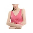 thumbnail image 2 of Kernelly Women Seamless Lace Sports Bras Cross Front Side Buckle Lounge Bra Yoga Workout Sport Bra, 2 of 5
