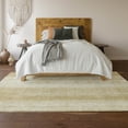 thumbnail image 6 of HomeRoots 668321 5 x 8 ft. Gold & Ivory Striped Transitional Washable Machine Made Rectangle Area Rug with UV Protection, 6 of 9