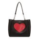 thumbnail image 2 of Bolso Hombro Con Forma Corazón para Mujer Bolso Mano Diario Gran Capacidad para Mujer (negro), 2 of 9