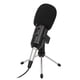 thumbnail image 5 of Micrófono USB con conexión rápida, diseño portátil y accesorios prácticos para grabación profesional, karaoke en casa y transmisiones en vivo. Incluye trípode ajustable y cubierta anti-pop., 5 of 7