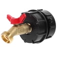 thumbnail image 2 of Adaptador de contenedor IBC Accesorio de tanque IBC Accesorio de barril de tonelada IBC con grifo de 1/2 pulgada, 2 of 5