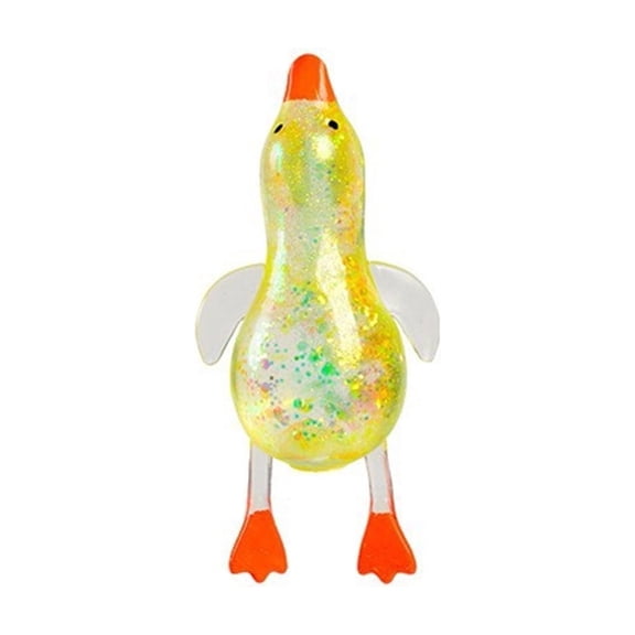 Cute Duck Sugar Stress Ball,Soft Duck Stress Relief Sugar Ball Ultra and Moldable Slow Rise Relaxing Sensory Fidget Stress for Anxiety Relief