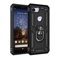 thumbnail image 2 of Google Pixel 3a Heavy Duty Case with Magnetic Metal Ring, 2 of 9