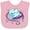 AD-Pink, variant on Inktastic Space Dragon and Planet Boys or Girls Baby Bib