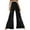 Black Pant for Women, variant on GNFQXSS Women's High Waisted Tiered Wide Leg Velvet Pants Flowy Dressy Trousers for Party Evening & Special Green M