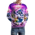 thumbnail image 3 of Plants Vs Zombies Hoodie 3D Print Pullover Hooded Long Sleeve Sweatshirts Tops Blouse with Pocket for Mens Womens, 3 of 7