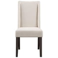 thumbnail image 3 of Steve Silver Napa Fabric Upholstered Dining Chair - Dusky Cedar-Beige, 3 of 7