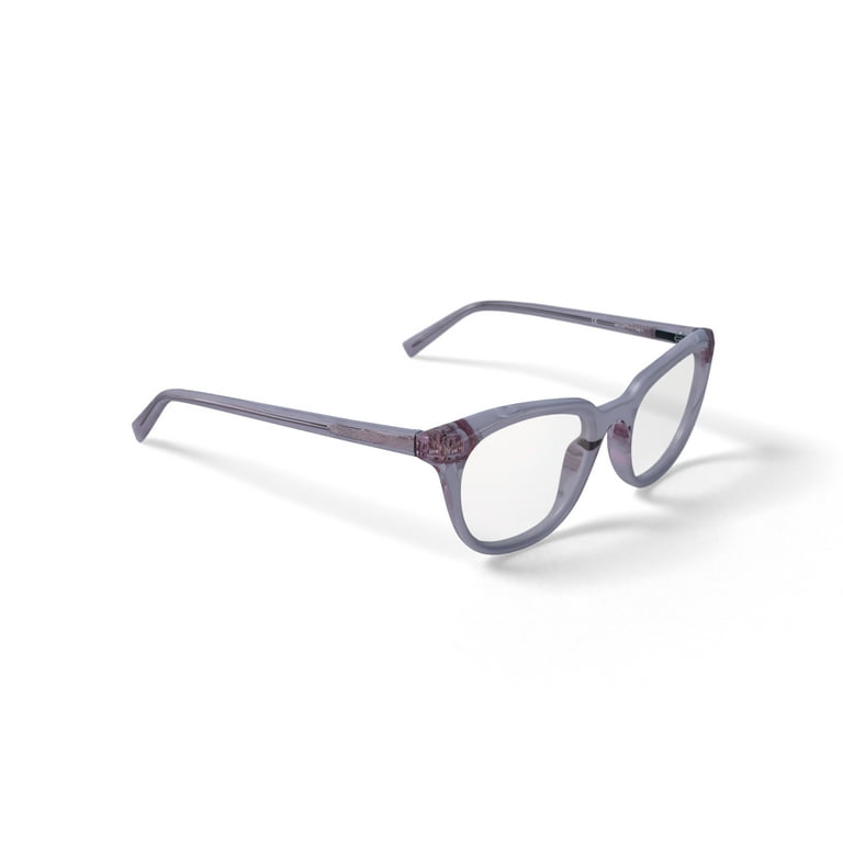 Walmart Women's Lucia Square Prescription Eyeglasses with Case