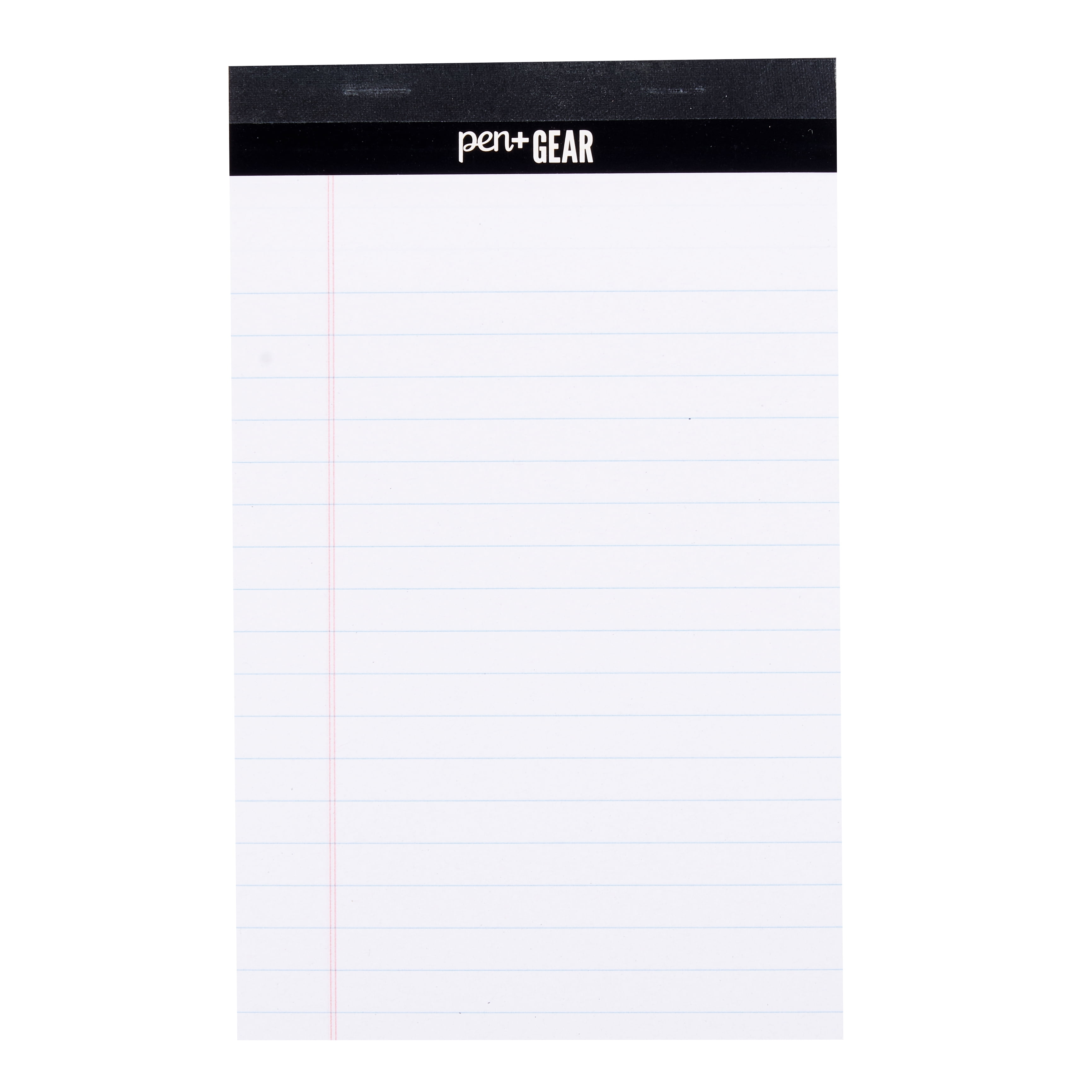 Pen + Gear Perforated Junior Legal Pads, White Color, 3 Pack, Wide