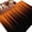 Orange, variant on Navy Blue Black Ombre Large Area Rugs for Bedroom Living Room, Soft Non Slip Carpet Bedside Rug, Modern Abstract Striped Gradient Rectangular Floor Cover Kitchen Accent Rug 2'x3' for Office