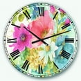 thumbnail image 1 of DesignArt My French Garden Large Wall Clock, 1 of 2