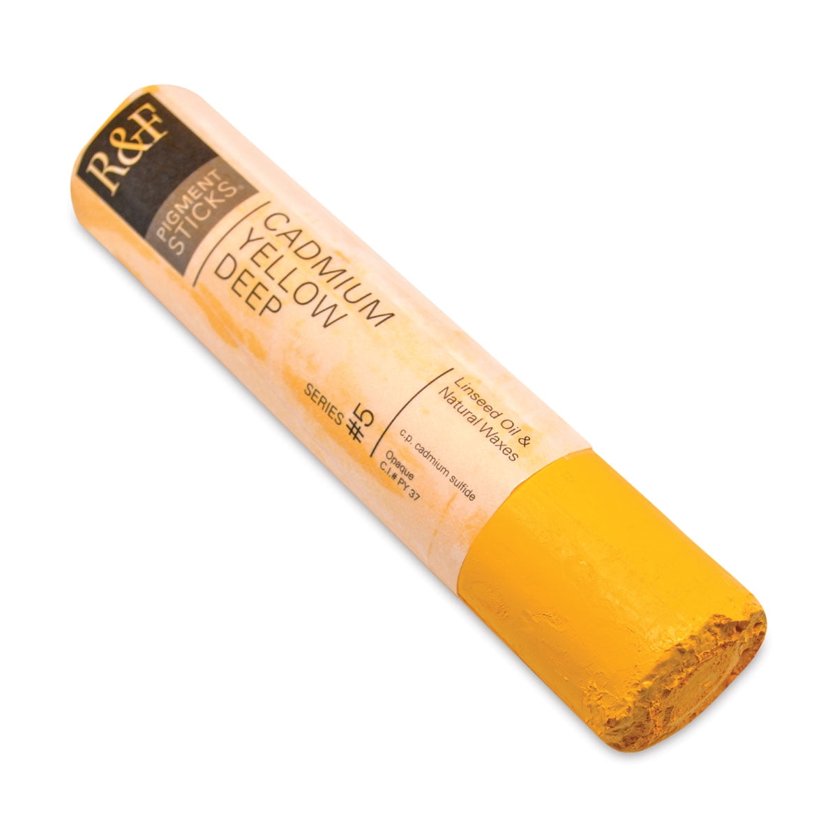 R&F Handmade Paints 2253 Oil Pigment Stick 188ml Cadmium Yellow Deep