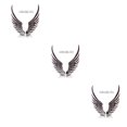 thumbnail image 1 of Transemion Silver Easy To Install Car Sticker Cool Style For Motorcycles Non-fading Car Accessories Stickers silver 3Set, 1 of 5