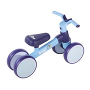 Bluey 4 Wheel Balance Bike by Dynacraft, for Ages 2-4 Years, Blue, 1-Count