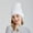 White, variant on Herrnalise Winter Fashion Ladies Woolen Hat, Pure Color Hair Ball And Velvet Scales Warm Knitted Hat