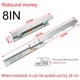 thumbnail image 2 of 1Pair 200-500mm Drawer Rail Cold Rolled Steel Drawer Slides Silent Soft Close Drawer Runners Cabinet Slides Furniture Hardware, 2 of 11