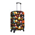 thumbnail image 3 of Uemuo Construction Truck Printed Washable Luggage Cover - Fashion Suitcase Protector Fits 18-32 Inch Luggage -, 3 of 9