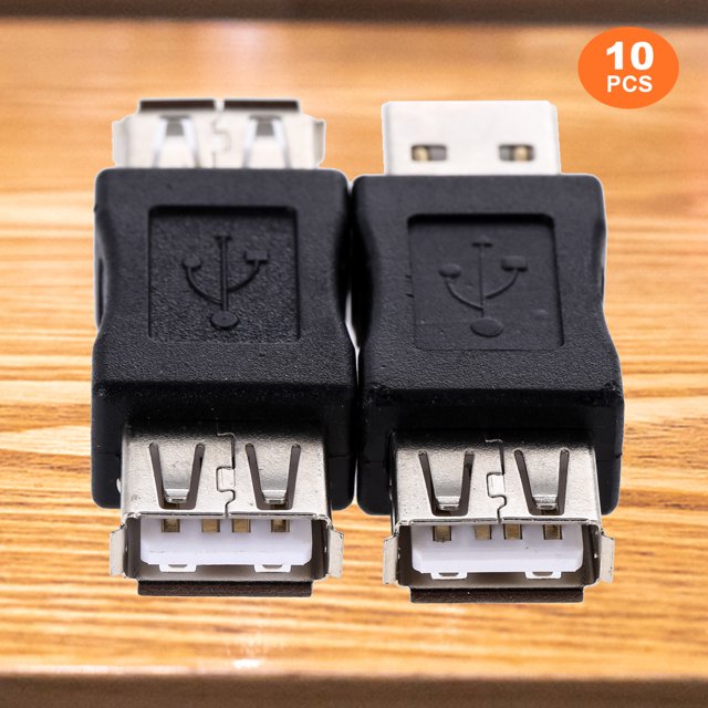 10 Uds OTG 5pin F/M cambiador adaptador convertidor USB macho a hembra Micro USB