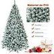 thumbnail image 5 of Arbol de Navidad Nevado de Lujo 210 cm con Serie de Luces LED y Base Metalica Reforzada Pino Decorativo Premium con Nieve Artificial, 5 of 7