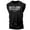 Silver On Black, variant on Rest at The End Workout Shirts for Men Motivational Gym-Goers