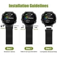 thumbnail image 6 of Tianle Compatible with Nylon Forerunner 735XT Band Forerunner 235 Smartwatch Band Forerunner 630/620 Strap Approach S6 Watchband, Black, 6 of 8