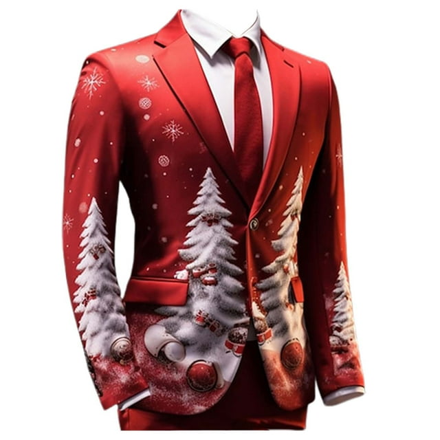 Boho for Mens Breasted Wedding Tuxedo for Men Two Button Retro Ethnic formal Suits for Men Style Suits Open Front Tuxedo Buttons Business Casual Jacket