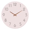 thumbnail image 5 of Relojes de pared silenciosos simples de estilo nórdico para decoración del hogar, reloj con pilas, adorno con temporizador de diseño moderno, 5 of 5