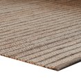 thumbnail image 3 of Benjara BM233209 84 x 60 in. Jute Rug with Stripe Design, Beige, 3 of 5