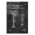 thumbnail image 1 of Epic Art 'Marine Propulsion Blueprint Patent Chalkboard,' Acrylic Glass Wall Art, 12"x16", 1 of 2