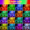 thumbnail image 4 of Luces navideñas Ollny RGB 200 LED de 20 m con mando a distancia a prueba de agua, 4 of 8