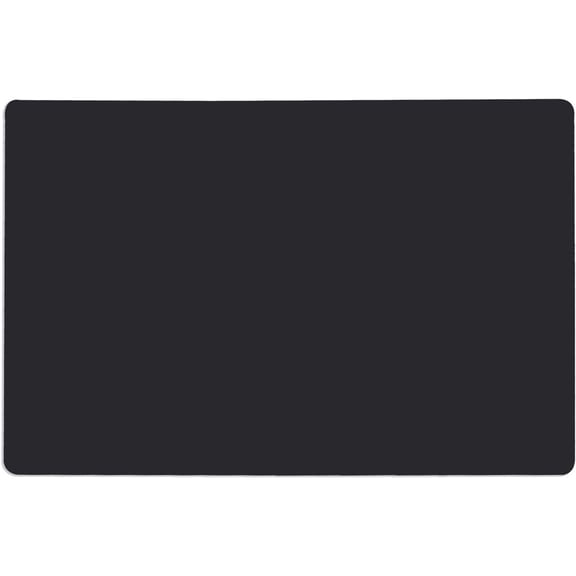 Silicone Mats for Kitchen Counter, 25 x 17 inches Multipurpose Table Mat, Silicone Pad Desk Work Mat, Nonstick Nonskid Heat-Resistant Pad, Placemat, Black