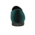 thumbnail image 5 of Mens Santino Luciano Shoes Soft Velvet Slip on Loafer Formal C351 Emerald Green, 5 of 8