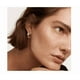 thumbnail image 4 of Pendientes Xtellar Aretes Aro Dorado Doble Con Diamantes, 4 of 4