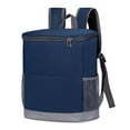 thumbnail image 4 of Mochila térmica, mochila térmica aislante, bolsa térmica para hombres y mujeres Azul oscuro, 4 of 9