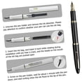 thumbnail image 3 of 200pcs Ink Calligraphy Pens Ink Pen Refills Universal Pens Ink Useful Pen Ink Ink Refill Calligraphy Pen Refills, 3 of 5