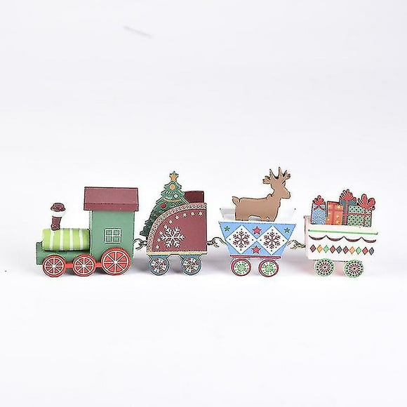 Christmas Table Decorations Mini Toy Train (a, Style) 1 Pieces Bd