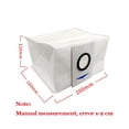 thumbnail image 2 of 12 bolsas de polvo de vacío para Ecovacs Deebot X1 Omni Turbo robot parte Afortunado Sencillez, 2 of 5