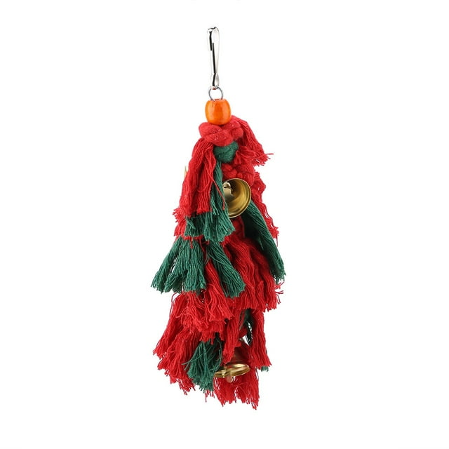 Juguete para masticar loros, mordedura para masticar loros, juguete colgante para pájaros, juguete para morder loros, artesanía superior