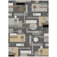 thumbnail image 2 of Addison Rugs Chantille Indoor/Outdoor Transitional Geometric Graphite Machine Washable Rectangle Rug, 8' x 10', 2 of 8