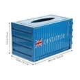 thumbnail image 3 of Metal Tissue Box Holder with Storage for Home, Office, Bedroom, and Living Room Décor, 3 of 8