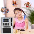 thumbnail image 2 of Canadian Dollars ATM Piggy Bank for Kids with Coins Identification, Electronic Digital Coin Savings Money Bank Machine Box with Code Password, 2 of 6
